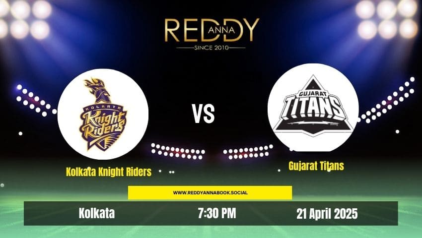 Read more about the article KKR vs GT IPL 2025 Match 39 Reddy Anna Prediction